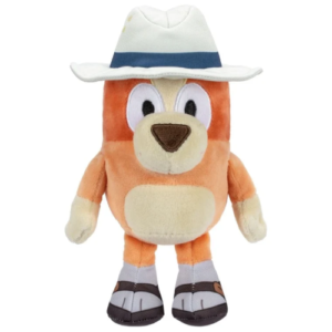 Bingo Whiteh Hoed Bluey Plush Toy 20 cm